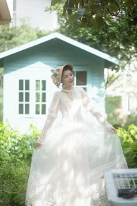 YiTuYu Art Language Vol.6490: A Sophisticated Visual Journey with Model Gao Gao - image 14