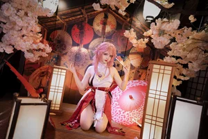 Stunning Genshin Impact Yae Miko Cosplay by Yuki Astra: 61P Photo Set - image 28