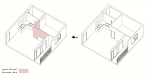 Stunning Renovation of a 49-Square-Meter Minimalist Apartment for Four People - image 1