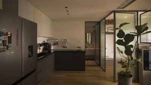 Stunning Renovation of a 49-Square-Meter Minimalist Apartment for Four People - image 7