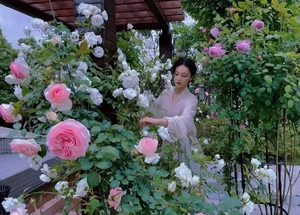 Zhang Xinyu’s Fairytale Garden: A Viral Sensation of Organic Living and Floral Beauty - image 7