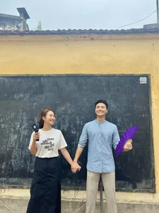 Behind the Scenes: Kha Ngan and Thanh Son's Heartwarming Chemistry in Latest Drama - image 3