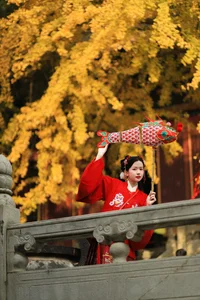 Captivating Visual Narrative: Art Language Vol.5536 Ce Er Qing Xin Ting - image 5