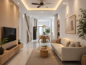 35 Living Room Designs for Narrow Homes: Maximizing 3m to 5m Widths - image 9