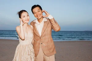 The Radiant Elegance of Linh Phi: Wife of Actor Quang Tuan - image 2