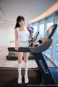 Gym Chic: Ruan Qing's Stunning Fitness-Inspired Photoshoot - image 11