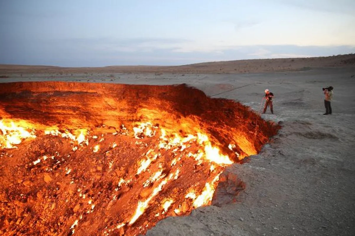 The Terrifying Gates of Hell: Inside Earth's Endless Burning Crater