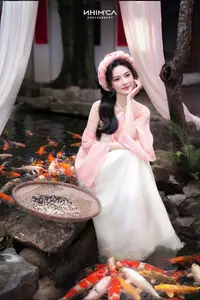 Gentle Beauty of a Vietnamese Girl in Elegant Traditional Attire - image 15