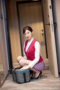 Captivating Yue Er Yue Er in Chic Office Attire - XiuRen No.10620 - image 15