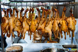Discover the Famous Roasted Chicken Pho Stall in Hanoi Selling Hundreds Daily - image 10