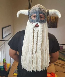 Quirky and Unique Knitted Beards and Wool Hats for a Standout Winter Look - image 5