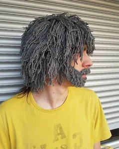 Quirky and Unique Knitted Beards and Wool Hats for a Standout Winter Look - image 10