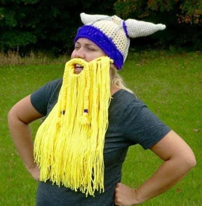 Quirky and Unique Knitted Beards and Wool Hats for a Standout Winter Look - image 6