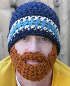 Quirky and Unique Knitted Beards and Wool Hats for a Standout Winter Look - image 8