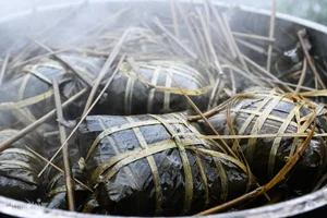 A Traditional Hanoi Family Preserves Tet Heritage by Wrapping 175 Banh Chung - image 18