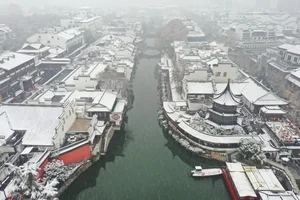 Resilience Amidst the Chill: Chinese Citizens Battle Record-Breaking Cold Wave - image 10