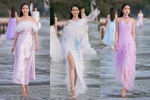 Miss Vietnam Tieu Vy Shines as Vedette in Ha Thanh Viet Princess Gown - image 5