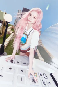 Hearts2Hearts Carmen Shocks Fans with Stunning Pink Hair Transformation for RUDE! Comeback - Latest 5th Gen K-pop Visuals - image 0