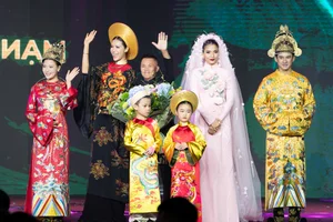 Vegan Beauty Icon Truong Thi May Shines in Bridal Ao Dai Collection - image 0