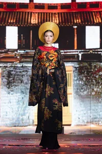 Vegan Beauty Icon Truong Thi May Shines in Bridal Ao Dai Collection - image 6