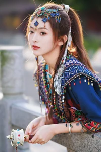 Artistic Portraits of Zhang Zhang Bao in Art Language Vol.4709 - image 4