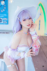 Ethereal Charm: Ely_eee Captivates in the Stunning Plymouth Swimsuit Collection - image 19