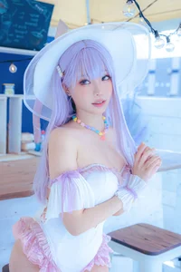 Ethereal Charm: Ely_eee Captivates in the Stunning Plymouth Swimsuit Collection - image 16