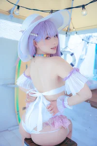 Ethereal Charm: Ely_eee Captivates in the Stunning Plymouth Swimsuit Collection - image 24