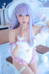 Ethereal Charm: Ely_eee Captivates in the Stunning Plymouth Swimsuit Collection - image 17