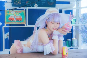 Ethereal Charm: Ely_eee Captivates in the Stunning Plymouth Swimsuit Collection - image 11