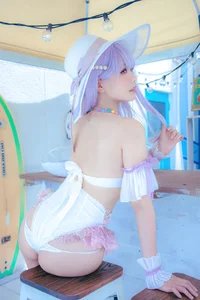 Ethereal Charm: Ely_eee Captivates in the Stunning Plymouth Swimsuit Collection - image 2