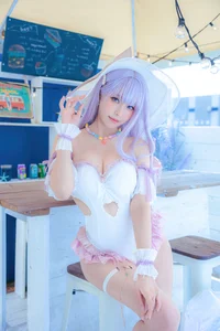 Ethereal Charm: Ely_eee Captivates in the Stunning Plymouth Swimsuit Collection - image 1