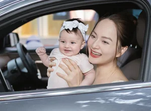 Celebrity Style: Van Dung’s Family Moments and Ky Duyen’s Transitional Fashion - image 1