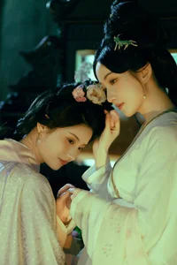 Ethereal Spring Glow: Yu Wei Jiang Captivates in the Art Language Vol. 9069 Photography Series - image 1
