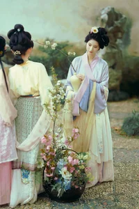 Ethereal Spring Glow: Yu Wei Jiang Captivates in the Art Language Vol. 9069 Photography Series - image 0