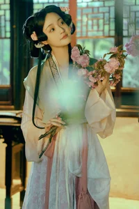 Ethereal Spring Glow: Yu Wei Jiang Captivates in the Art Language Vol. 9069 Photography Series - image 5