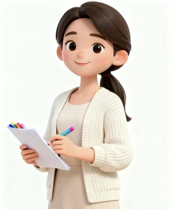 Cute Chibi Teacher in Traditional Ao Dai Gallery - image 16