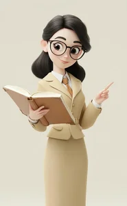 Cute Chibi Teacher in Traditional Ao Dai Gallery - image 6