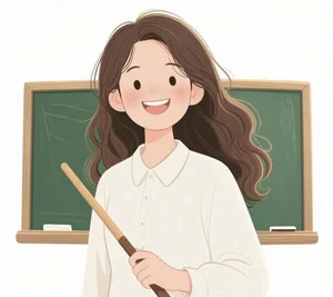 Cute Chibi Teacher in Traditional Ao Dai Gallery - image 15