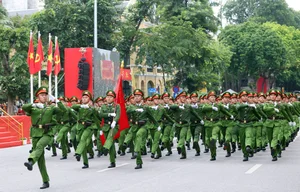 A Spectacular View: Hanoi Police Parade and Public March - image 13