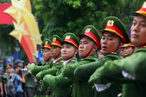 A Spectacular View: Hanoi Police Parade and Public March - image 1