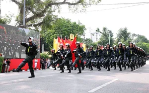 A Spectacular View: Hanoi Police Parade and Public March - image 3