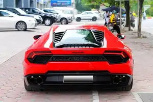 Experience the Fiery Red Lamborghini Huracan LP580-2: A Supercar Masterpiece for a Dong Nai Tycoon - image 0