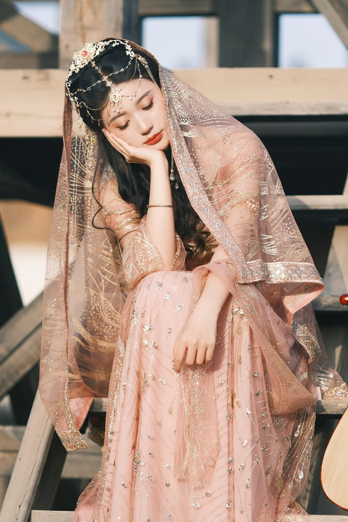 Elegant Portraiture in Art Language Vol.4745 Featuring Xiao Xong