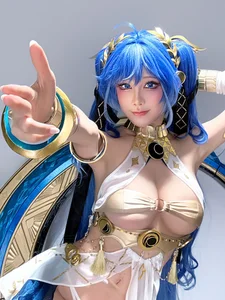 Stunning Shui Miao Aqua Cosplay - Exclusive Selfie Tier Luno Photo Collection for Fans of Aesthetic Portraiture and High-Quality Cosplay Photography - image 1