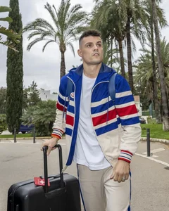 Dynamic Fashion Style of the Swiss Football Team Captain - image 3