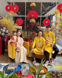 Đàm Thu Trang Updates Family Social Media Following the Birth of Her Son with Cường Đôla - image 4