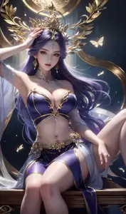AI Generated: Goddess, Divine Beauty of Heavenly Palace | Part02 - image 19