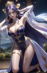 AI Generated: Goddess, Divine Beauty of Heavenly Palace | Part02 - image 8
