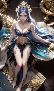AI Generated: Goddess, Divine Beauty of Heavenly Palace | Part02 - image 10